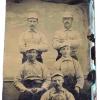 1880s Tintype 5 Players in Uniform