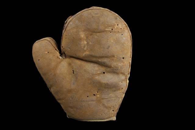 c. 1890's Catchers or Base Mitten Front