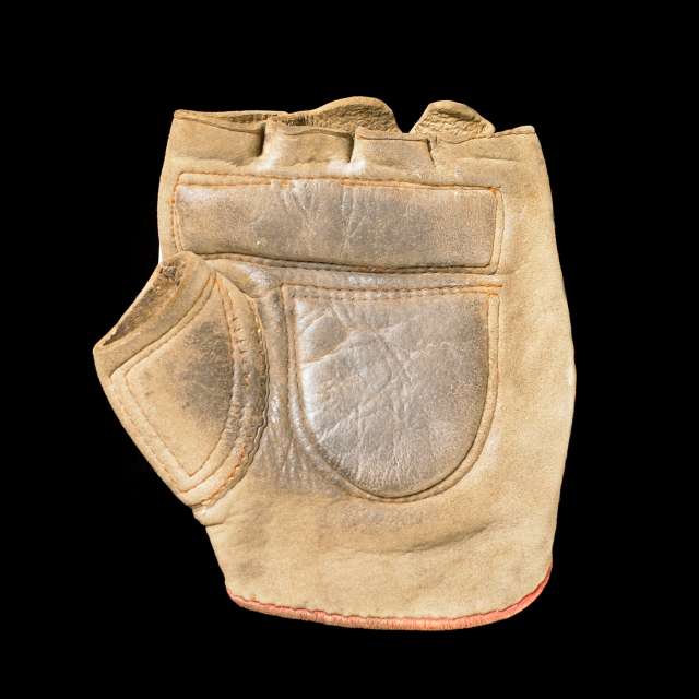 c. 1880's Rawlings Fingerless Glove Front