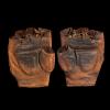 c 1880's Rawlings Fingerless Gloves Front