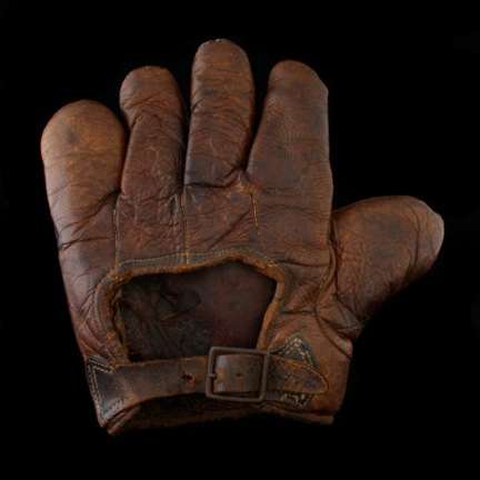c. 1890's-00's Webless Glove Back
