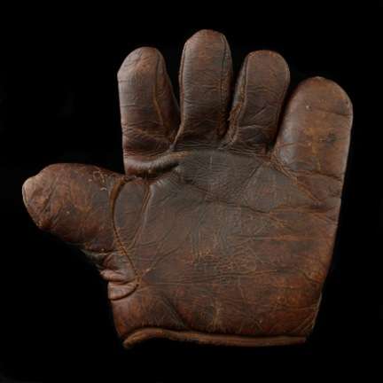 c. 1890's-00's Webless Glove Front