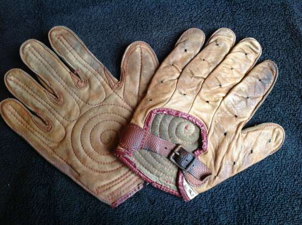 Alex Taylor Handball Gloves Back