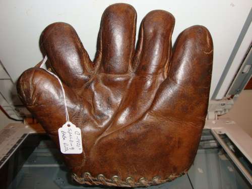 Babe Ruth Spalding Laced Web Front