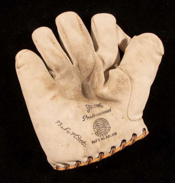 Babe Ruth Owned Spalding Professional Front