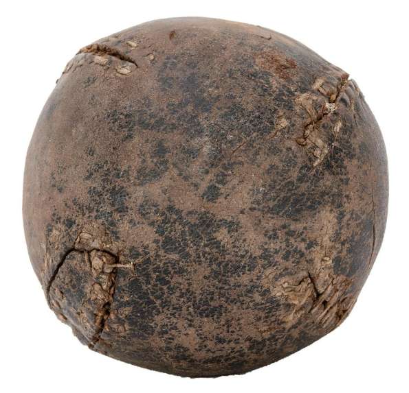 19th Century Lemon Peel Ball 223 Baseballs Lemon Peel Balls
