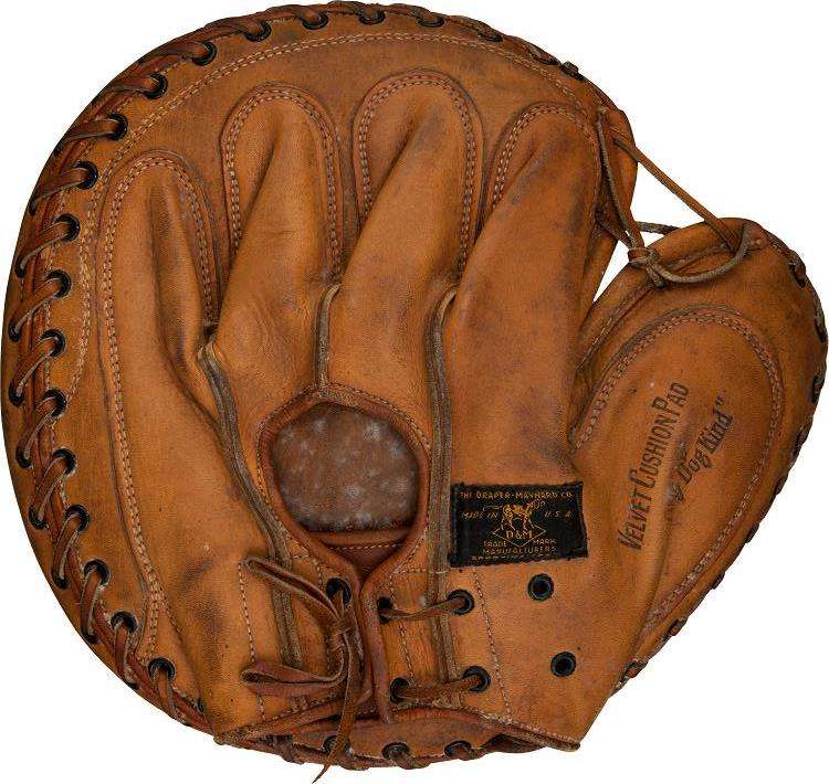 D&M 709 Big League Special Catchers Mitt Back Catchers Mitts Draper