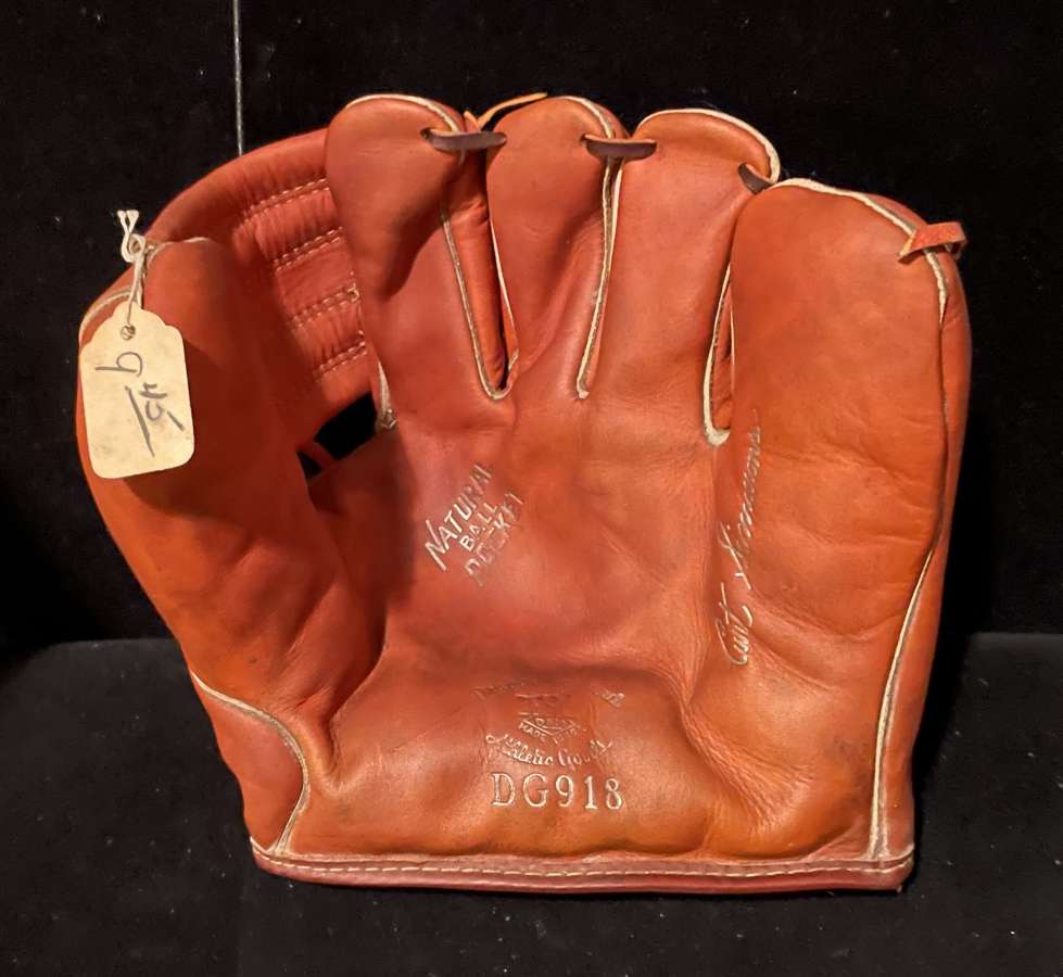 Curt Simmons D&M DG918 Front Draper Maynard Baseball Glove