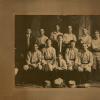 Base Ball Team With Full Collars and Crescent Gloves 1890's