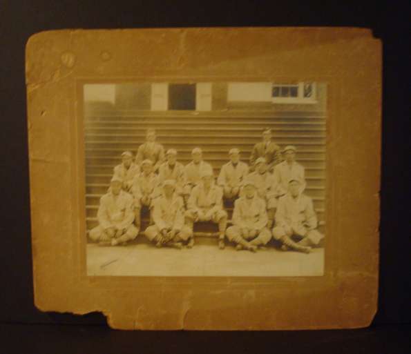 Early Base Ball Team on Steps