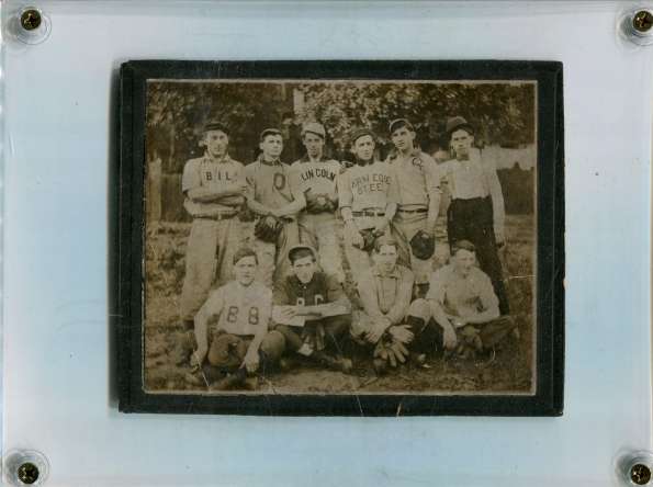 Multiple Team Base Ball Players with Equipment