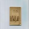 Two Early Base Ball Players in Studio 1860s-70s