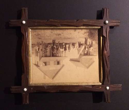 Early Family and Base Ball Game with Banjo