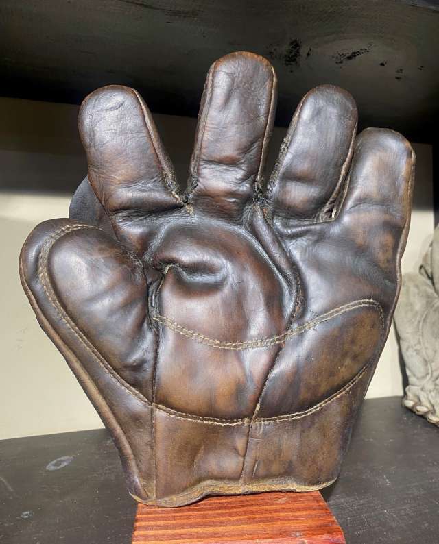 Early 1900's Buckle Web Crescent Front