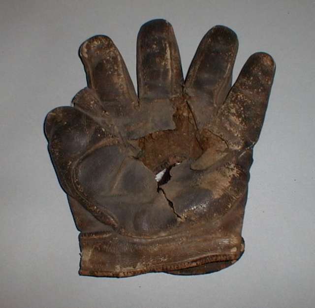 Early 1900's Crescent Glove Rough Front