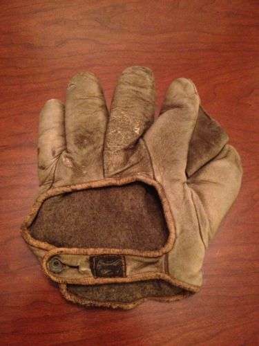 Early 1900's Spalding Crescent Glove Back