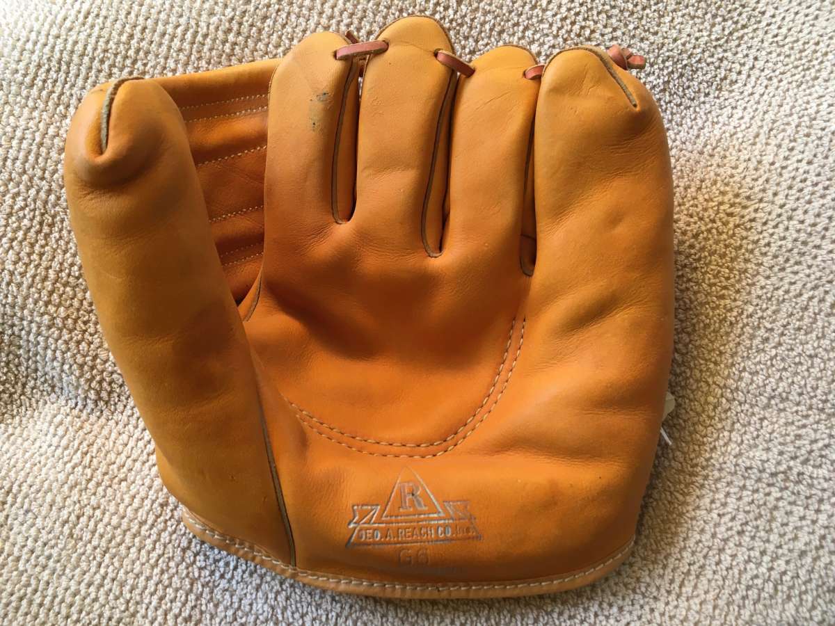 A. Reach G6 Softball Front A. Reach Baseball Glove