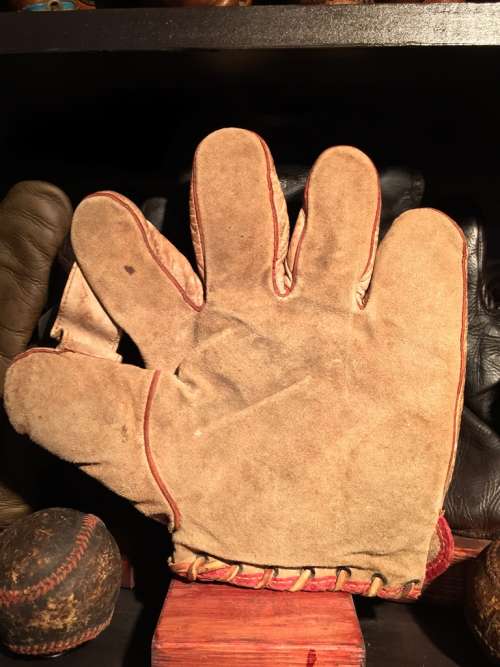 James W. Brine 1 Inch Web Buckskin Front