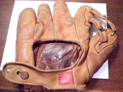 Joe DiMaggio Spalding With Tag Back