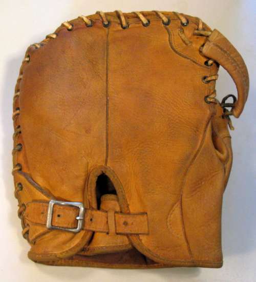 Lou Gehrig Banner B164 Basemitt Back