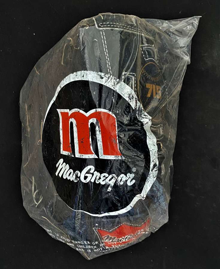 Hank Aaron MacGregor HRKB Bag MacGregor Baseball Glove Collector