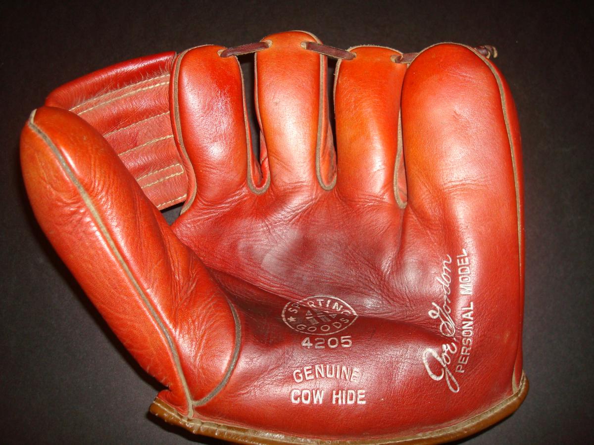 Joe Gordon Marathon 4205 Front Marathon Baseball Glove Collector