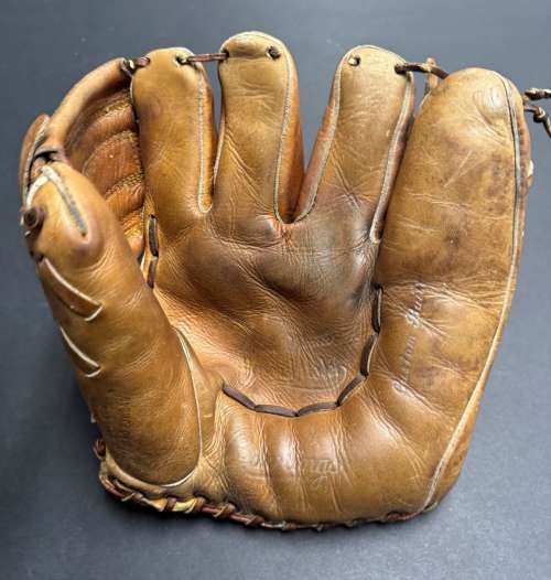 Mickey Mantle Rawlings MM Personal Model Front