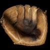 Mickey Mantle Rawlings MM Personal Model Front