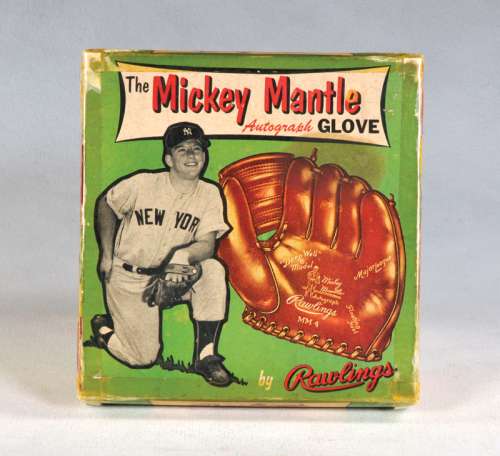Mickey Mantle Rawlings MM4 Box
