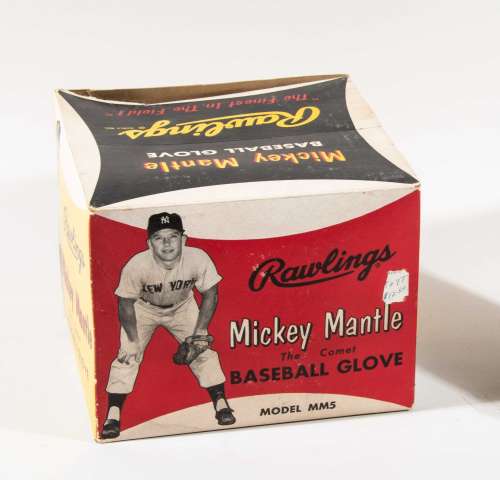 Mickey Mantle Rawlings MM5 Box