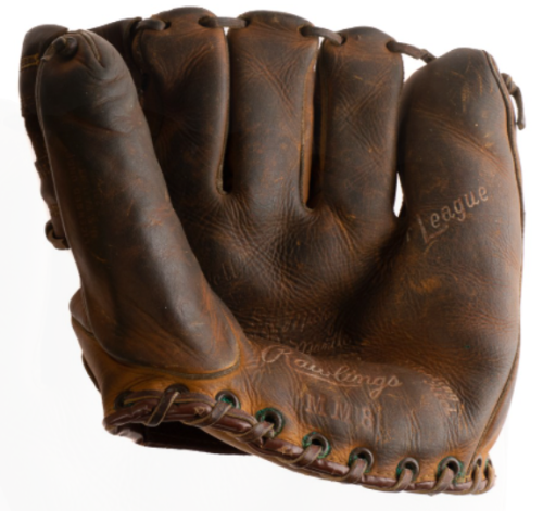 Mickey Mantle Rawlings MM8 Front