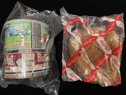 Mickey Mantle Rawlings MM9 in Can Front