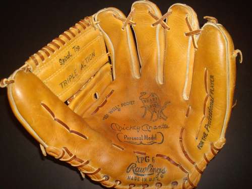 Mickey Mantle Rawlings XPG6 HOH Front