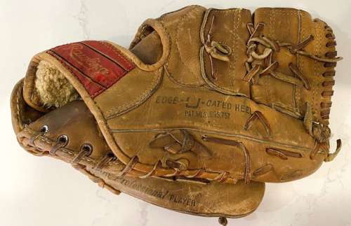 Mickey Mantle Rawlings XPG6 Personal Model Back