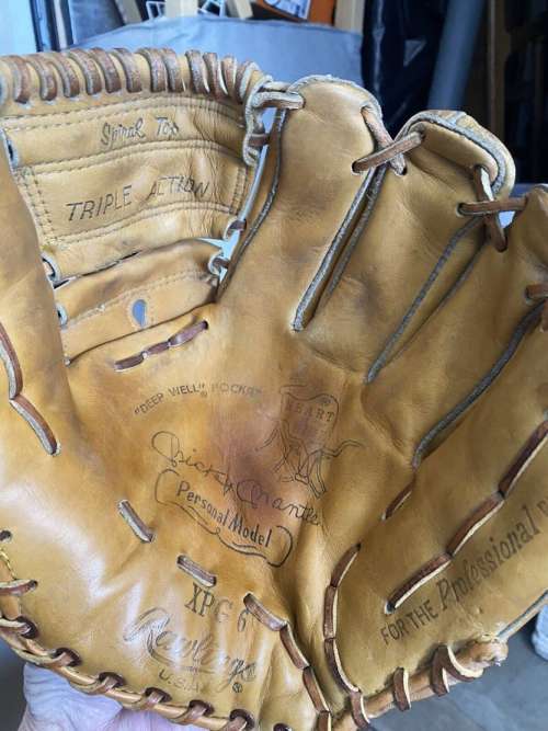 Mickey Mantle Rawlings XPG6 Personal Model Front