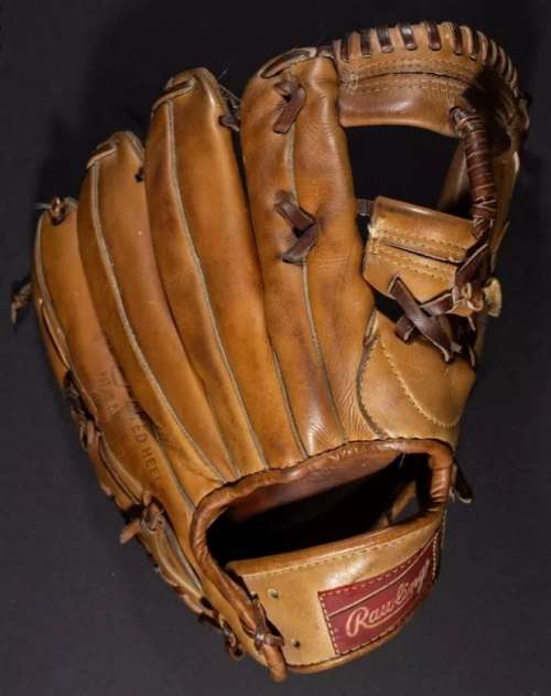 Mickey Mantle Rawlings XPGH Personal Model Back