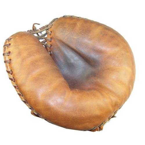 Sam Narron Nokona Catchers Mitt Front