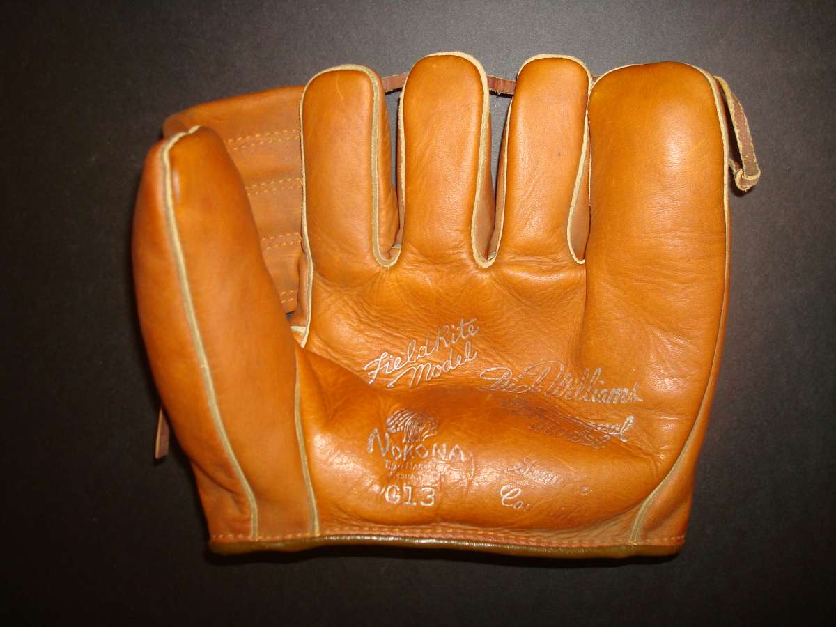 Dick Williams Nokona G13 Front Nokona Baseball Glove Collector