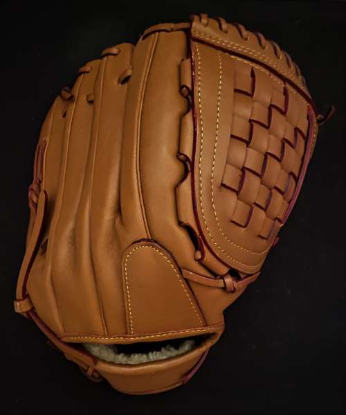 Coach Baseball Glove Back
