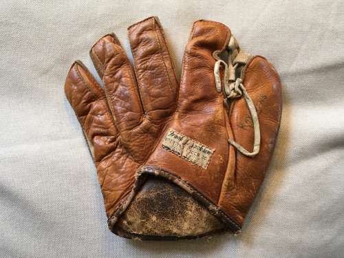 Frank Jackson Sporting Goods Softball Glove Back