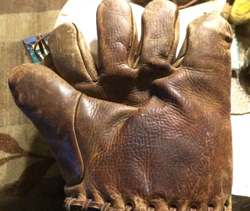 Mickey Cochrane Glove Front