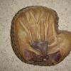 Brown Catchers Mitt With Not Web Back