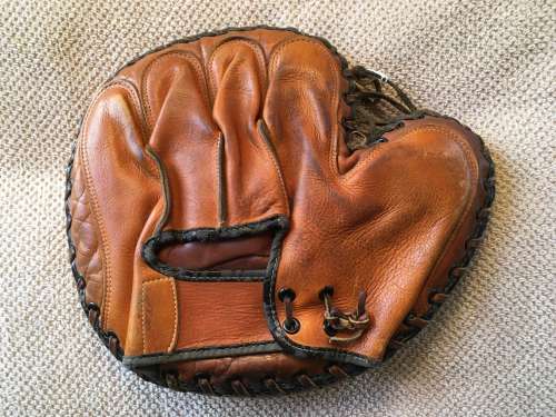 Gilly Campbell Catchers Mitt Back