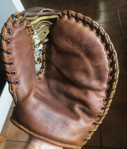 George Sisler Rawlings GS Basemitt Front