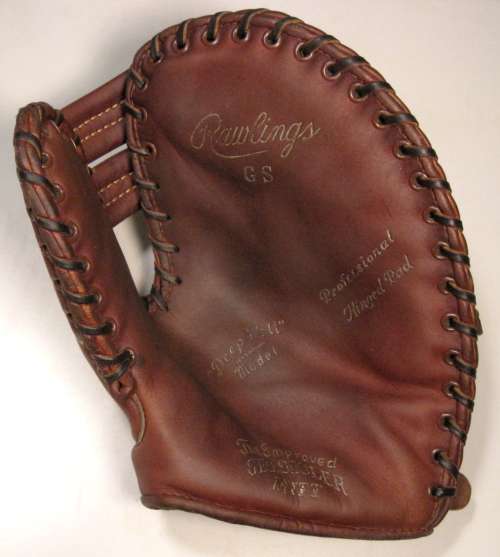 George Sisler Rawlings GS Front