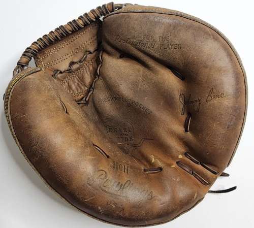 Johnny Bench Rawlings HOH Catchers Mitt Front