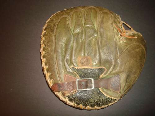 Rawlings Green Catchers Mitt Back