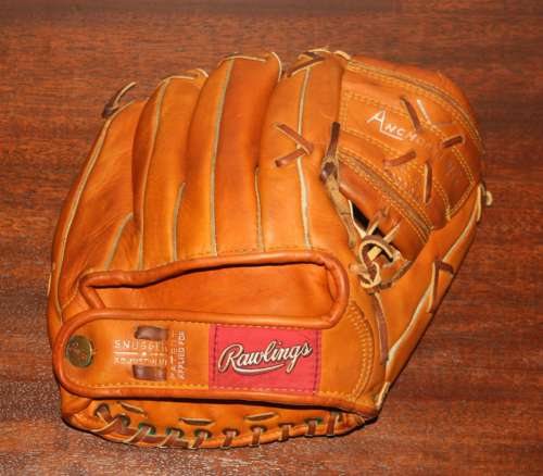 Duke Snider Rawlings DS Back