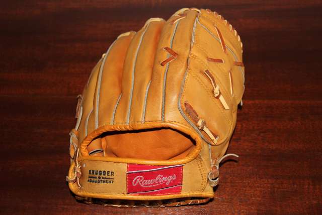 Eddie Mathews Rawlings EM Heart of the Hide Back