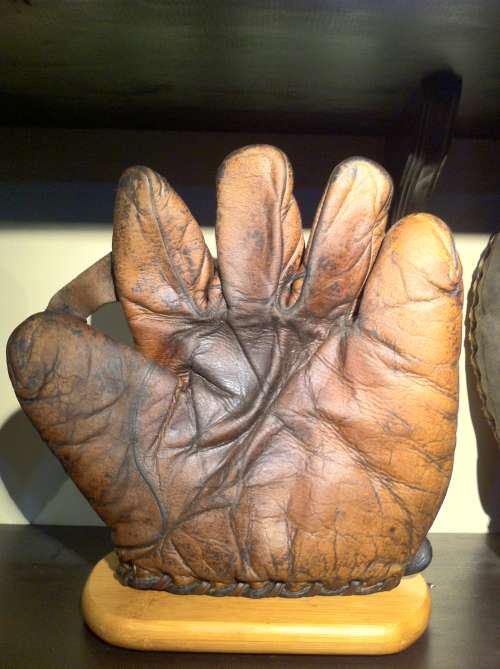 A.J. Reach 1 Inch Web Brown Front